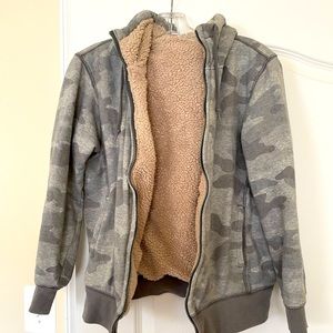 Uniqlo Sherpa Lined Hoodie